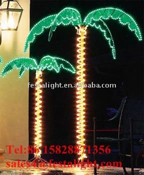 LEDの屋外の緑のヤシの木-LEDの花火はつく問屋・仕入れ・卸・卸売り