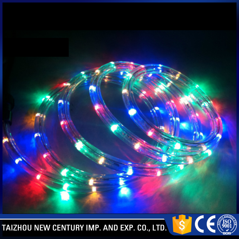 透明防水ラウンド2ワイヤーledロープライト-LEDはライトをロープをかける問屋・仕入れ・卸・卸売り