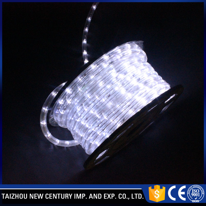 ホリデー防水100メートルledロープライトラウンドロープライト-LEDはライトをロープをかける問屋・仕入れ・卸・卸売り