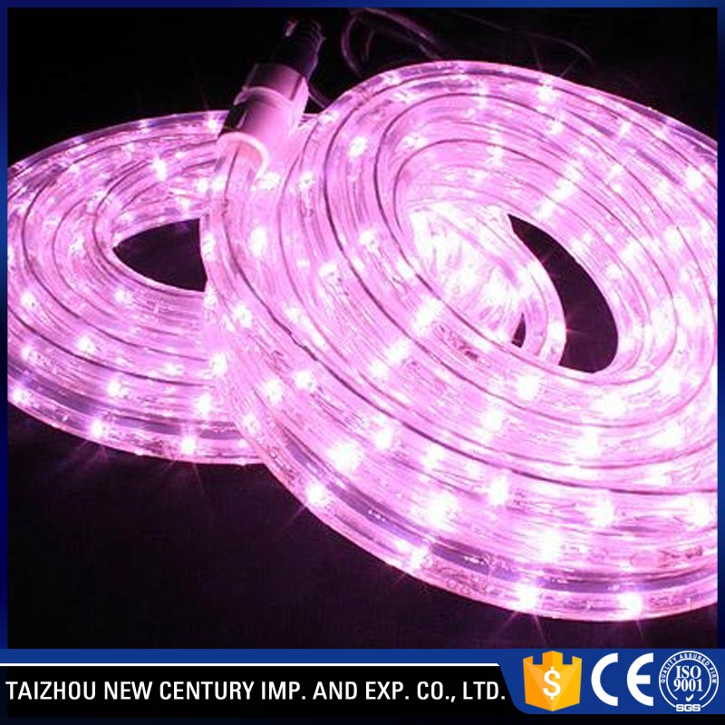 ホリデーデコレーション屋外ピンクledロープライト-LEDはライトをロープをかける問屋・仕入れ・卸・卸売り