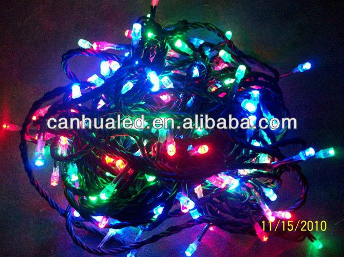 ce10m100lrgbledクリスマス透明ワイヤーの光-LEDの軽いひも問屋・仕入れ・卸・卸売り