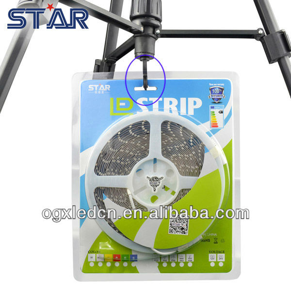 Smd ledストリップライトウォームホワイトip65ブリスター包装60 leds/メートル10メートル/ロール柔軟なledストリップライト-LEDの滑走路端燈問屋・仕入れ・卸・卸売り