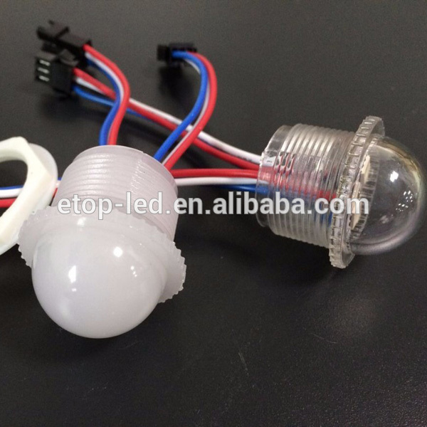 工場価格led透明気泡ライト26ミリメートル3ピース5050smd ledピクセルライト付きUCS1903IC-LEDはライトを指す問屋・仕入れ・卸・卸売り