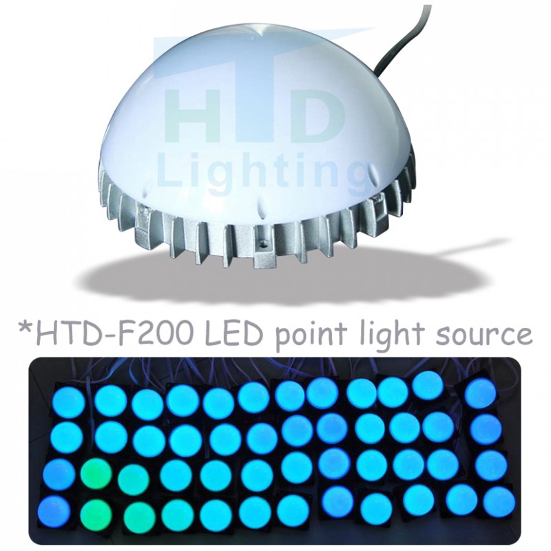 アルミベースdmxフルカラーled点光源シリーズ200ミリメートル-LEDはライトを指す問屋・仕入れ・卸・卸売り