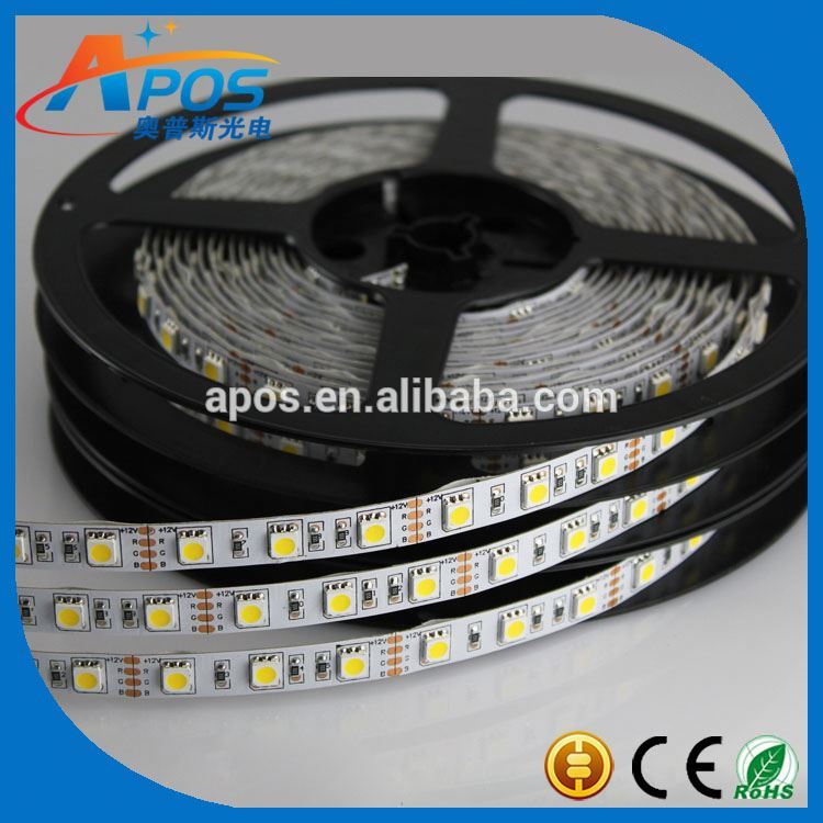 16-18lm/led超明るいsmd 120 leds/m ledストリップ照明5050-LEDの滑走路端燈問屋・仕入れ・卸・卸売り