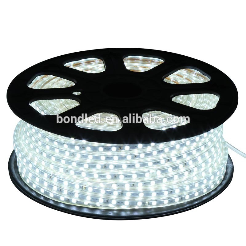 高電圧110ボルト220ボルトledネオン柔軟なストリップsmd 5050 ce/rohsは承認防水rgb ledライトストリップ-LEDの滑走路端燈問屋・仕入れ・卸・卸売り