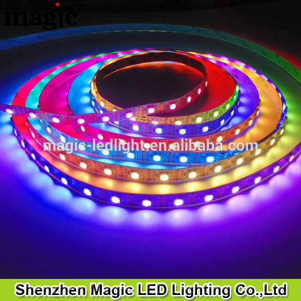 Ws2812b3ピン5v60pixel/m60leds/mデジタルrgbledストリップデジタル-LEDの滑走路端燈問屋・仕入れ・卸・卸売り