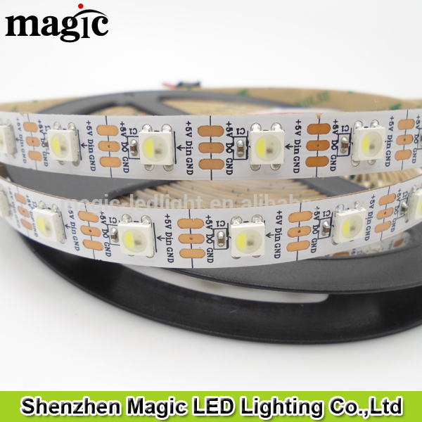新しい!!アドレス可能60ピクセル/m 60 leds/メートルdc5v ic intergratedさSK6812 rgbw ledストリップ-LEDの滑走路端燈問屋・仕入れ・卸・卸売り
