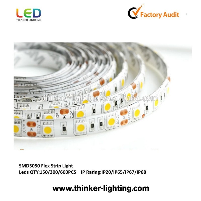 5m220vの高電圧5050ledフレキシブルストリップライト、 緑/暖かい白/white、 60leds/m、、 防水#sss-LEDの滑走路端燈問屋・仕入れ・卸・卸売り