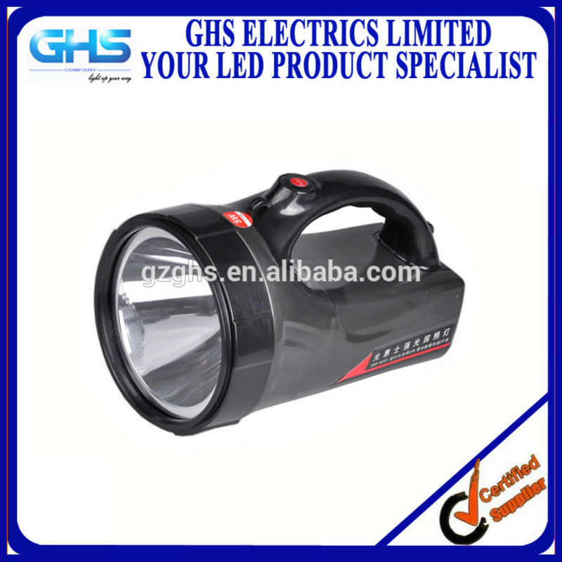 GHS-8201Bヘビーデューティledポータブルhid懐中電灯充電式屋外検索ライト-LEDのサーチライト問屋・仕入れ・卸・卸売り