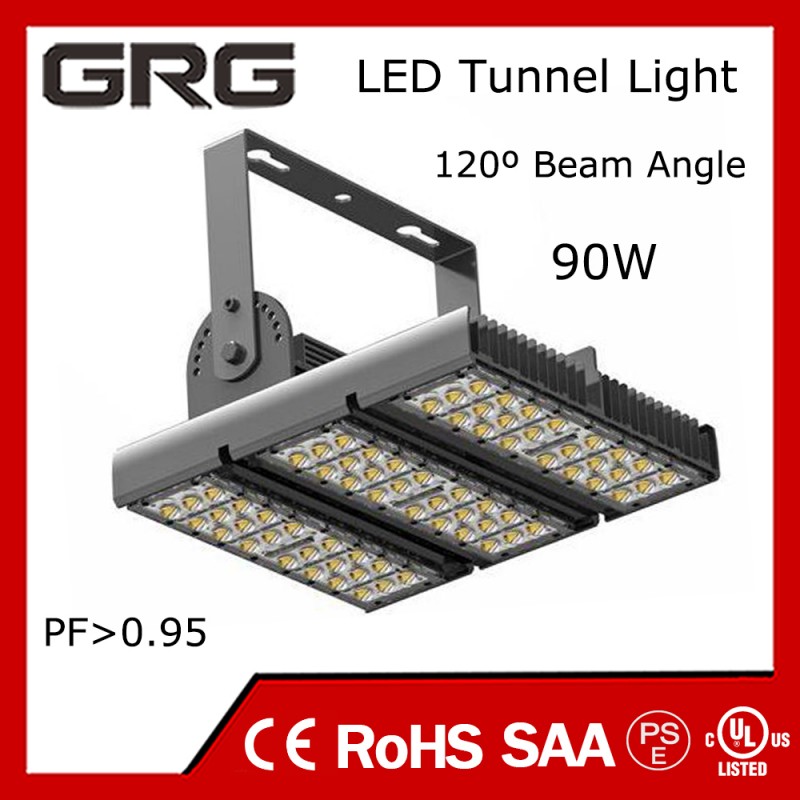 中山工場照明シリーズledトンネルランプ90ワットでce rohs-LEDはライトにトンネルを掘る問屋・仕入れ・卸・卸売り