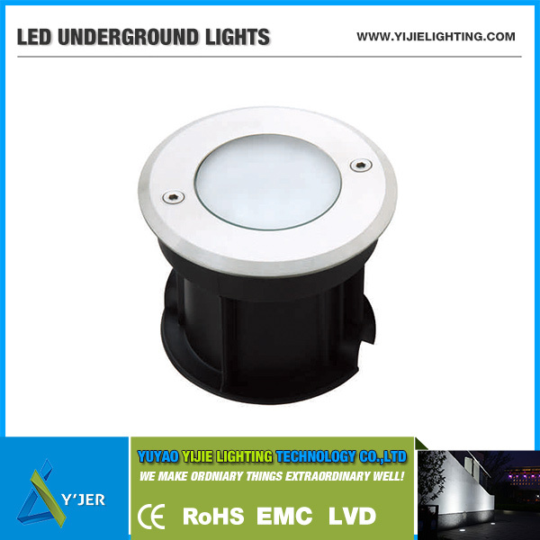 低消費電力yjd-0012pf0.9rgb1w防水ip67地下led凹型床ライト-地下LEDはつく問屋・仕入れ・卸・卸売り