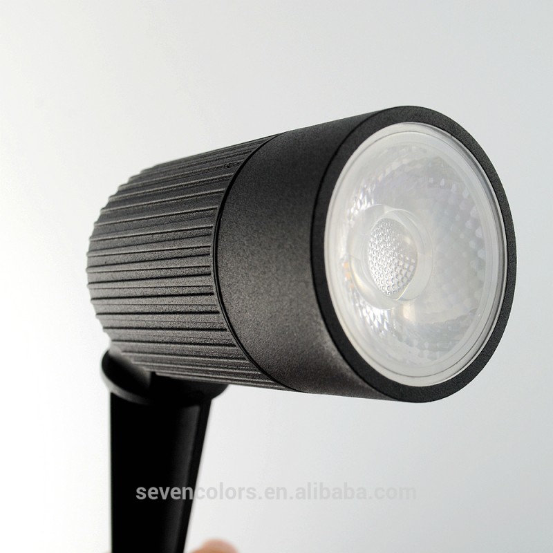 調節可能な屋外アルミ高明るい8ワットcob ledガーデンスパイクライトガーデン壁照明(SC-F113A)-LED Downlights問屋・仕入れ・卸・卸売り