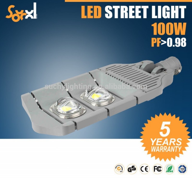 5年間保証100w防水led街路灯100w高pf無点滅led街路灯-LEDの街灯問屋・仕入れ・卸・卸売り