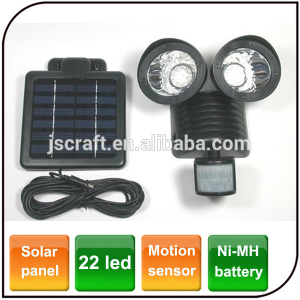 モーションセンサー、 セキュリティデュアル２２ＬＥＤガーデンスポットライト屋外ledソーラーフラッドライト-LED投光器問屋・仕入れ・卸・卸売り