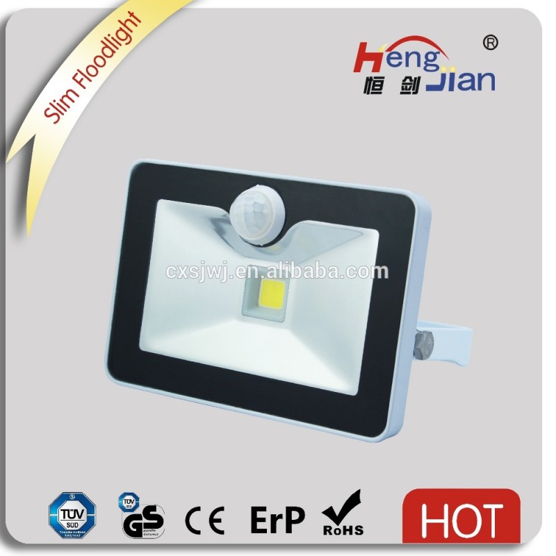 2016新しい超薄型スリム led屋外洪水光ホット販売スリム屋外floodlight10W付き pir モーション センサー メイド 寧波-問屋・仕入れ・卸・卸売り