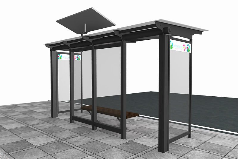 ksi太陽バスシェルター-LEDの街灯問屋・仕入れ・卸・卸売り