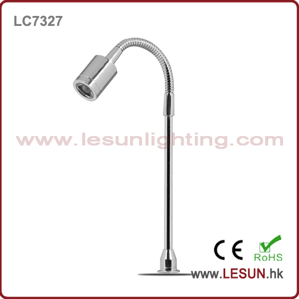 Ce と rohs の承認1 ワット柔軟な時計led ショーケース照明/ キャビネット ライト LC7327-LEDのキャビネットはつく問屋・仕入れ・卸・卸売り