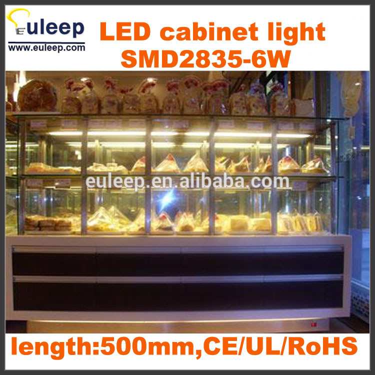 cri90、 ledライトバー500mm食品ディスプレイキャビネットの照明、 ledドライバが北米市場向けul準拠-LEDのキャビネットはつく問屋・仕入れ・卸・卸売り