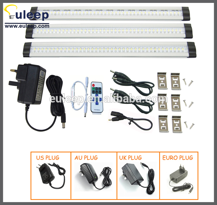 キャビネットライトの下に2015新製品、 4w、 300mm、 ip20、 rfによるledキャビネットライト調光可能なスイッチ-LEDのキャビネットはつく問屋・仕入れ・卸・卸売り