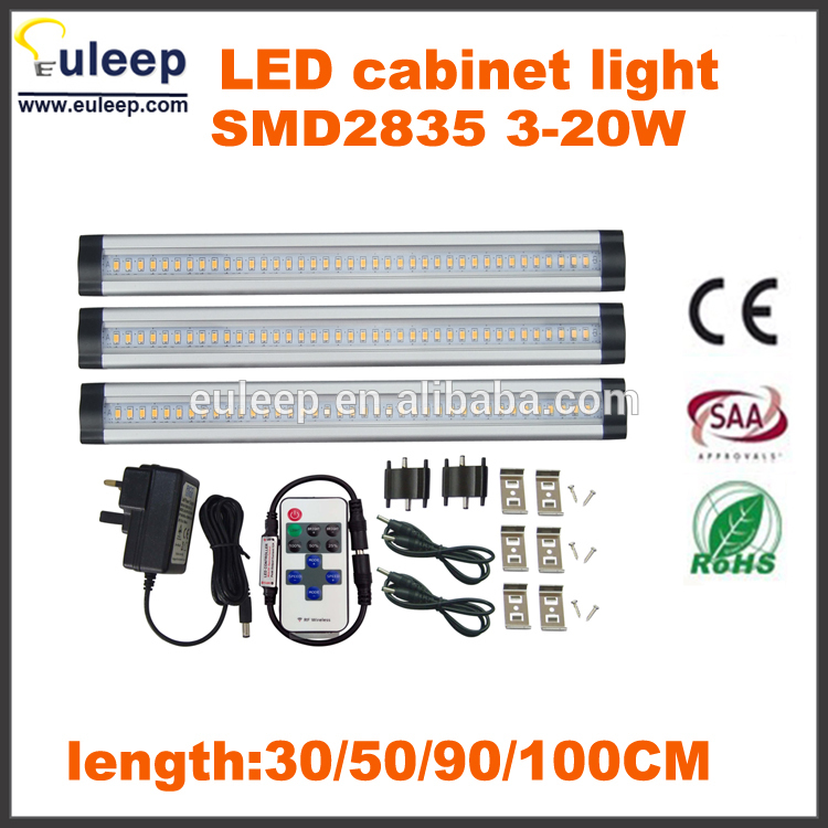 Ledキャビネットライトセット、 タッチセンシティブlight+ledadapter+clipsledキャビネット-LEDのキャビネットはつく問屋・仕入れ・卸・卸売り