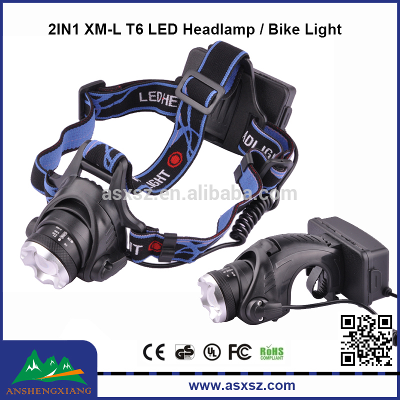 Xmlledヘッドランプrj-2181at63モードサイクリング自転車ライトズームledヘッドランプ-LEDヘッドライト問屋・仕入れ・卸・卸売り