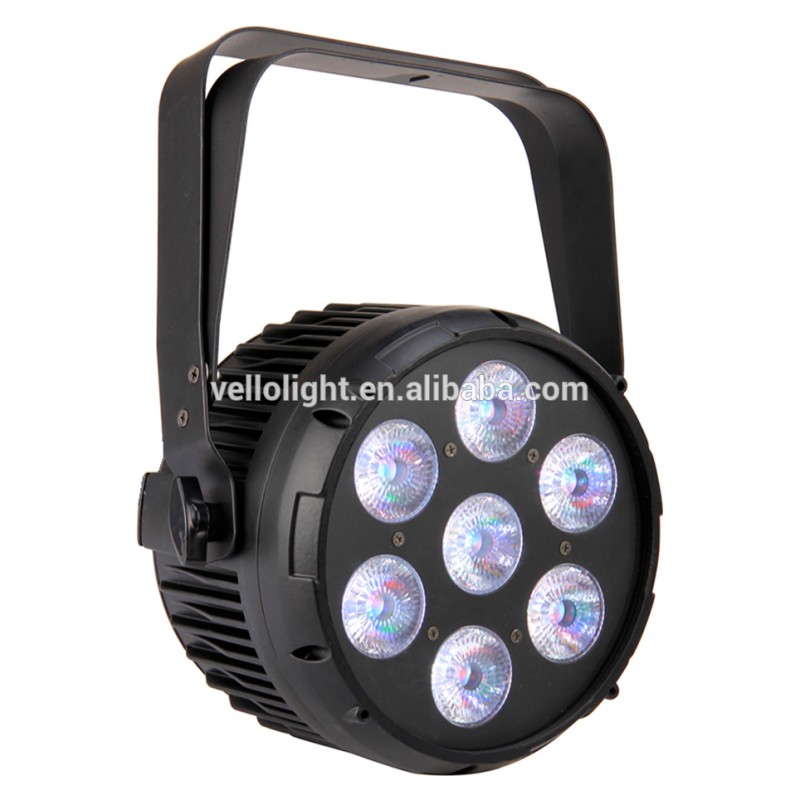 最新パーができる屋内7x15w6in1rgbwauvスリムledパーステージライトledＥＩＦパー- 7( 6in1)-LEDはライトを上演する問屋・仕入れ・卸・卸売り