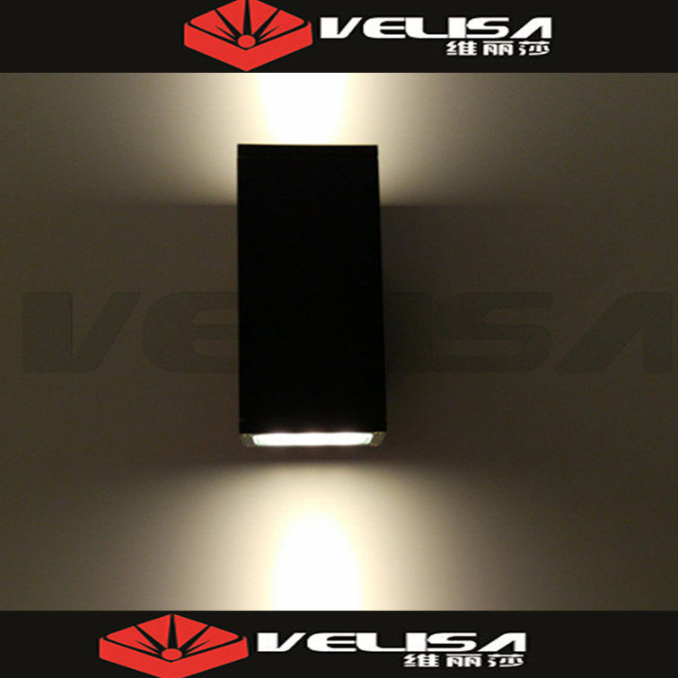 現代の6ワット現代長方形led外上下壁照明付きceとrohs/中国新製品-LEDの壁ランプ問屋・仕入れ・卸・卸売り