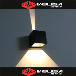 アリババ中国2 × 3ワット外装ledライト/ledウォール屋外/parede-LEDの壁ランプ問屋・仕入れ・卸・卸売り