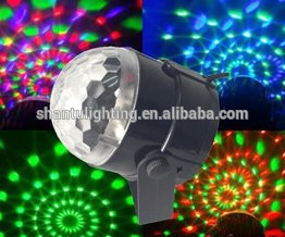 広州プロの自動車santu水晶の魔法の球音5wミニrgbの色の変化良い効果舞台照明ディスコled電球-LEDはライトを上演する問屋・仕入れ・卸・卸売り