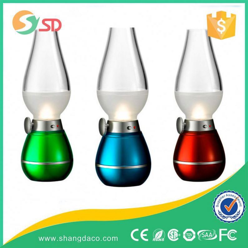 ホット販売充電式usbブローledランプ/レトロマジックledライトは中国製-LEDの卓上スタンド問屋・仕入れ・卸・卸売り