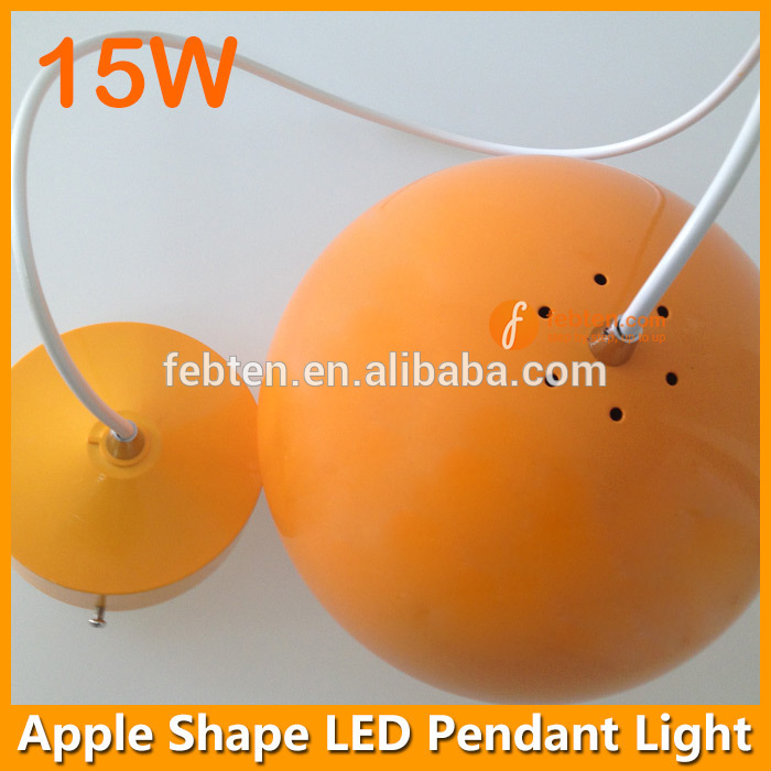 高品質リンゴの形のled高天井用15wペンダントライト-LEDのペンダントはつく問屋・仕入れ・卸・卸売り