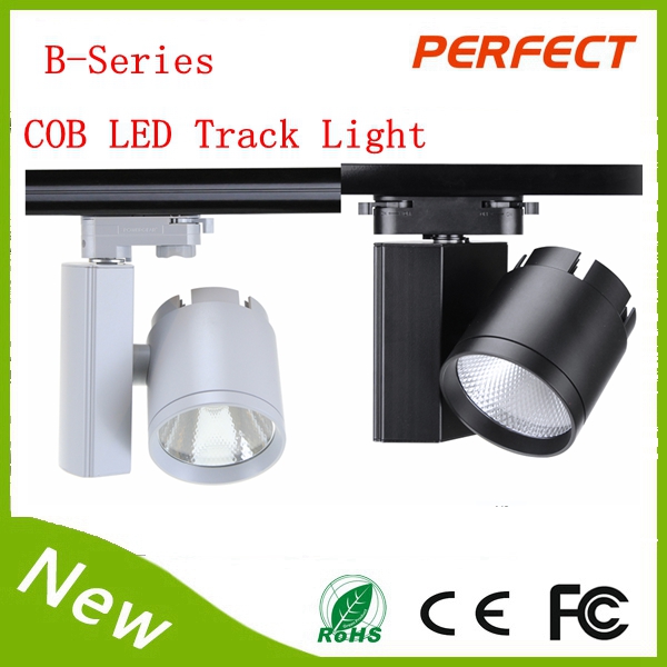 5年保証高電力30ワットcob ledトラックライトcri> 97 ce rohs認証-LEDはライトを追跡する問屋・仕入れ・卸・卸売り