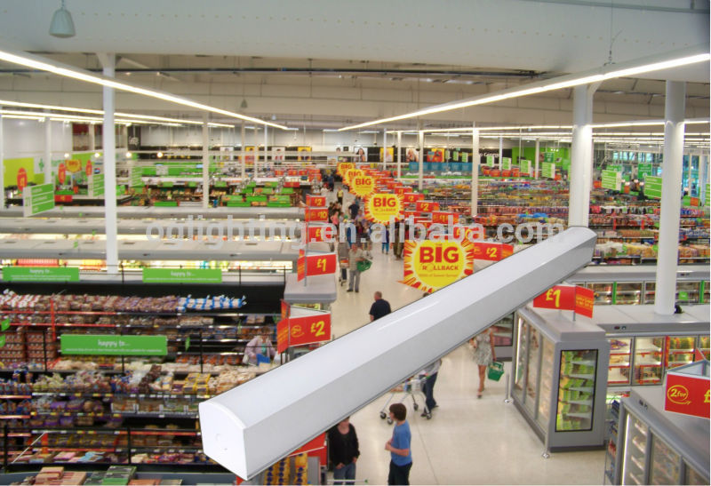 純粋な白1200 ミリメートル交換蛍光ランプ led ショップ ランプ led リニア-LEDのペンダントはつく問屋・仕入れ・卸・卸売り