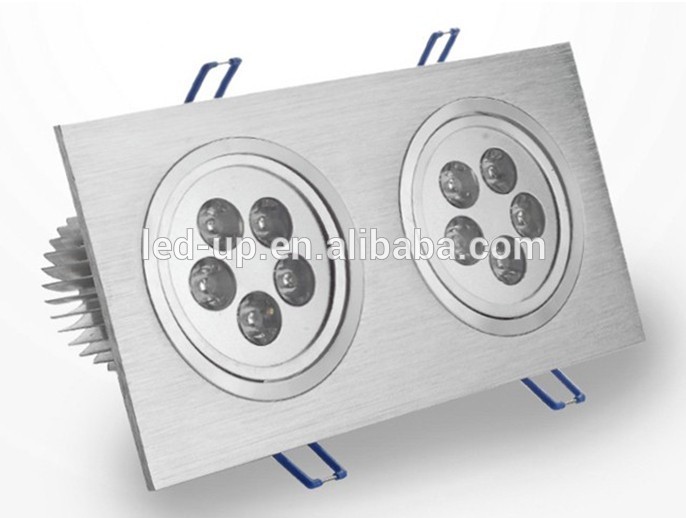 調節可能なled埋め込み式alluminumハウジング10w光天井の照明-LEDの天井灯問屋・仕入れ・卸・卸売り