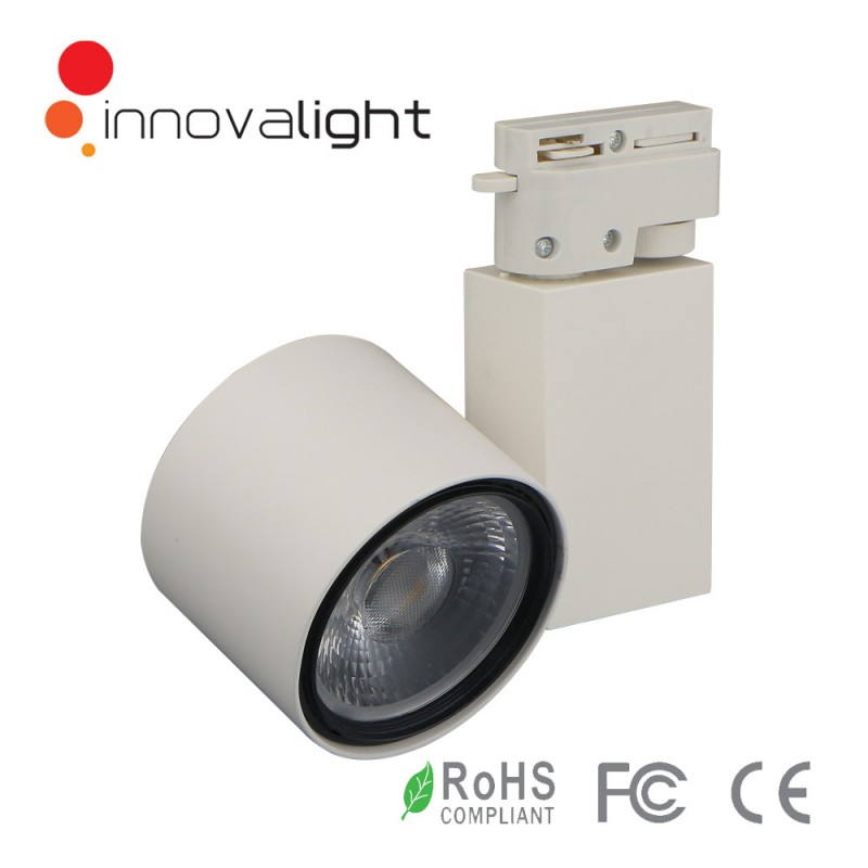 Innovalight熱い販売高effiency調光可能20ワットcob ledトラックライト-LEDはライトを追跡する問屋・仕入れ・卸・卸売り