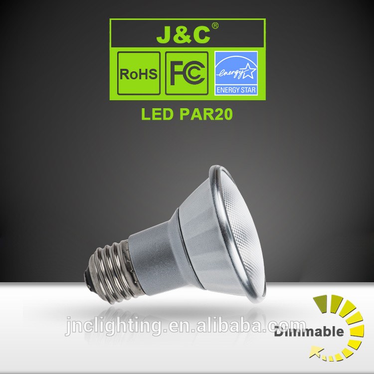 J & c照明led par20用ウェット場所7ワット470lm e26調光対応CRI90でul用米国市場-LEDのスポットライト問屋・仕入れ・卸・卸売り