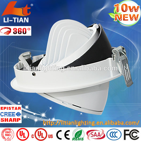 調節可能な新しいデザイン10wupbrightcobledcobダウンライト-LED Downlights問屋・仕入れ・卸・卸売り