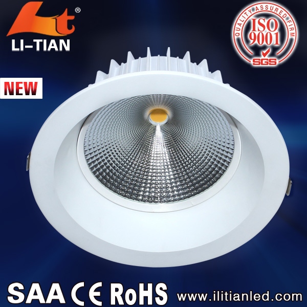 cerohs指令とtÜv未登録品30ワット調光凹型ライトを導いた-LED Downlights問屋・仕入れ・卸・卸売り