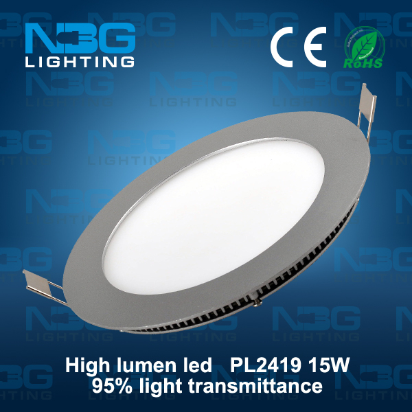 白い色埋め込み式ledパネルライト18w/20w8インチラウンドledパネルライトと30、 000時間の寿命-LEDの照明灯問屋・仕入れ・卸・卸売り