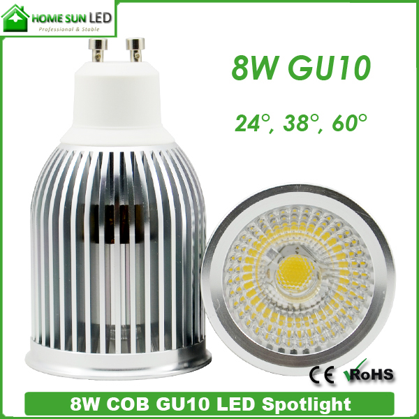 800lm gu10 mr16 cob ledスポットライト8ワット調光可能-LEDのスポットライト問屋・仕入れ・卸・卸売り