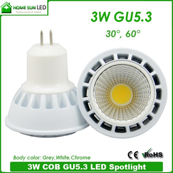 3ワットcob gu5.3 ledランプ220ボルト-LEDのスポットライト問屋・仕入れ・卸・卸売り