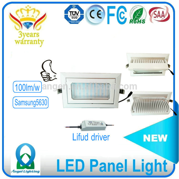 長方形の60調節可能なledダウンライト30w/40w/50w/60wledダウンライトcerohs指令が承認された-LED Downlights問屋・仕入れ・卸・卸売り