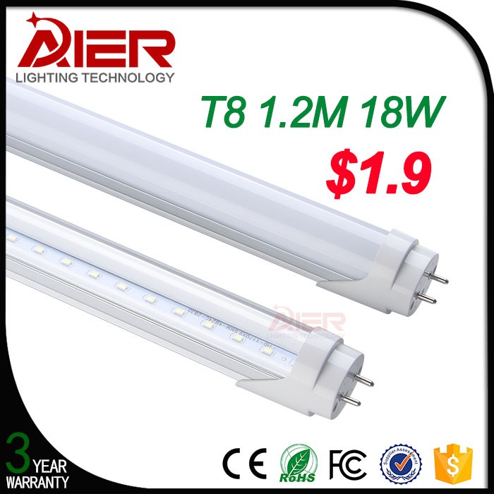 Smd2835 ce rohs aprroved 1200ミリメートル4フィートledチューブt8-問屋・仕入れ・卸・卸売り
