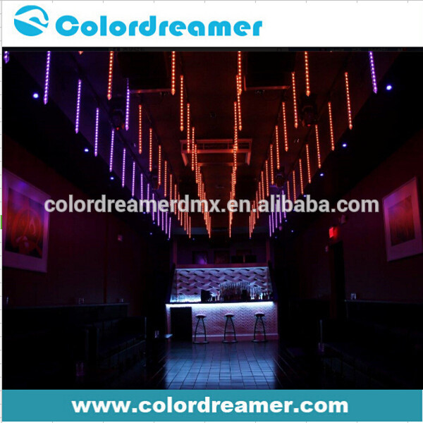 クラブmadrix音楽制御360度ピクセルrgb流星ビデオdmx 3d ledチューブ-LEDの管はつく問屋・仕入れ・卸・卸売り