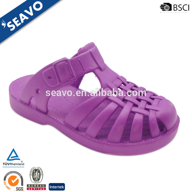 Seavo 2016有名な履物ファンシー女の子紫エヴァ下駄-クロックス問屋・仕入れ・卸・卸売り