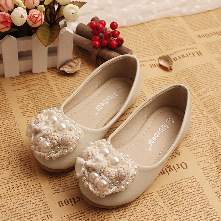 中国卸売キッズ女の子靴白い靴で花のための学生-カジュアルシューズ問屋・仕入れ・卸・卸売り