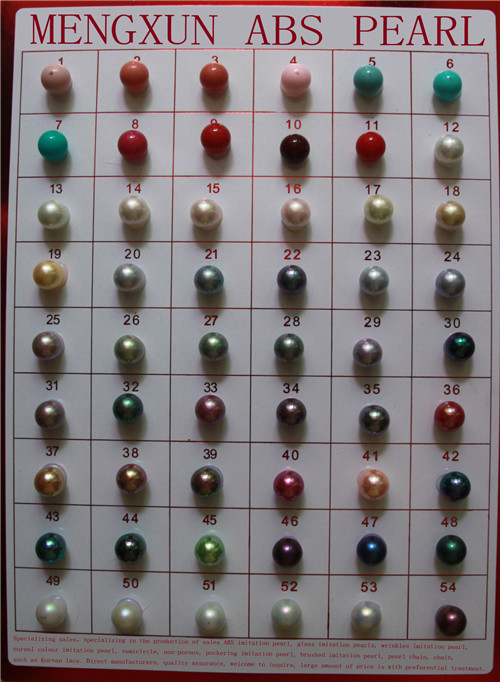 義烏孟魯迅付属品abs真珠色のカード、 カスタムカラー参考の色チップ-その他ベルトアクセサリー問屋・仕入れ・卸・卸売り