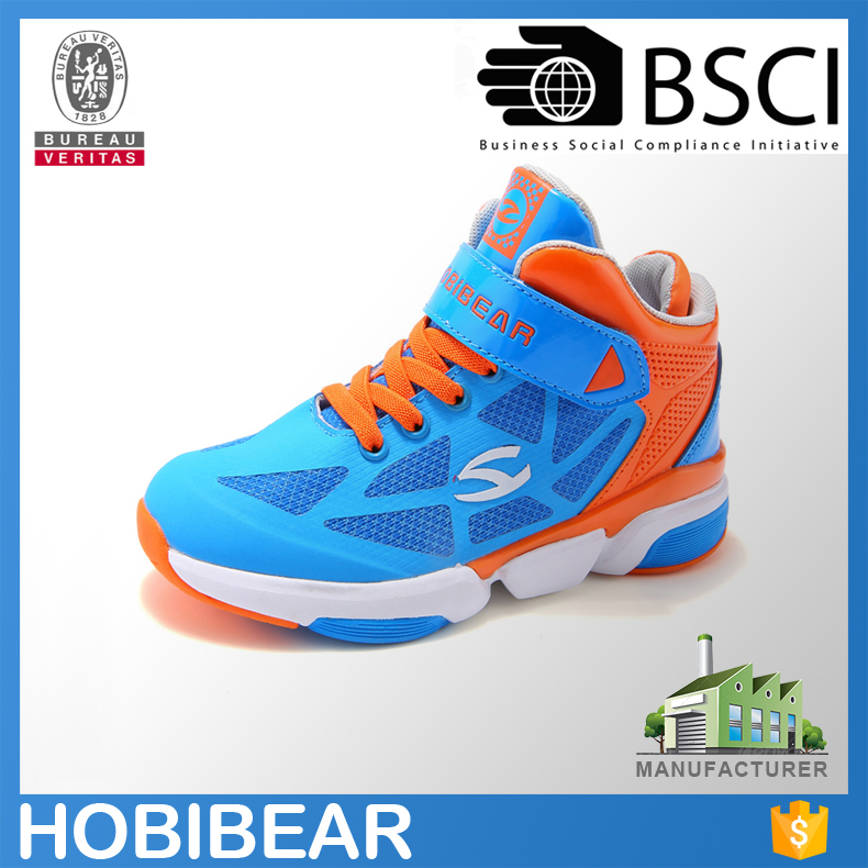 Hobibear 2015カスタム高足首子供バスケットボールスニーカーシューズサプライヤー-問屋・仕入れ・卸・卸売り