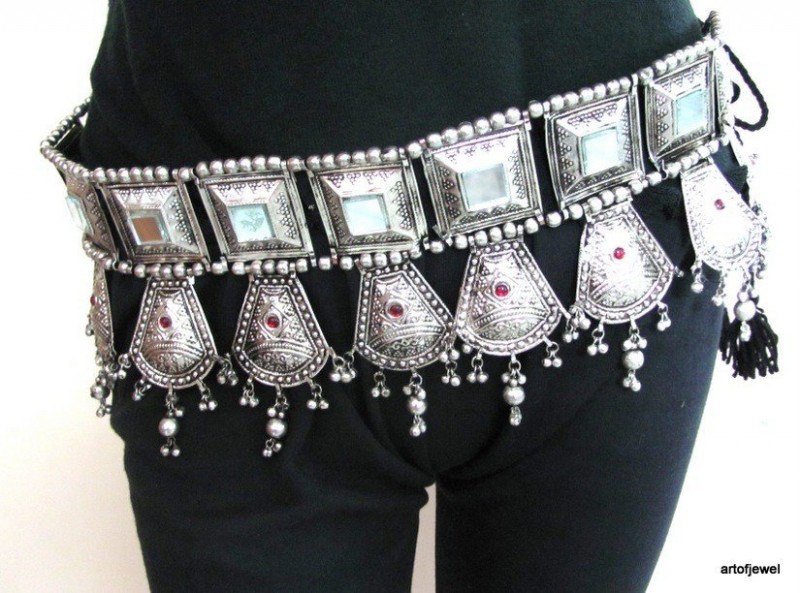 KUTCHの種族の民族のベリーダンスベルトHIPのスカートの宝石類-金属ベルト問屋・仕入れ・卸・卸売り